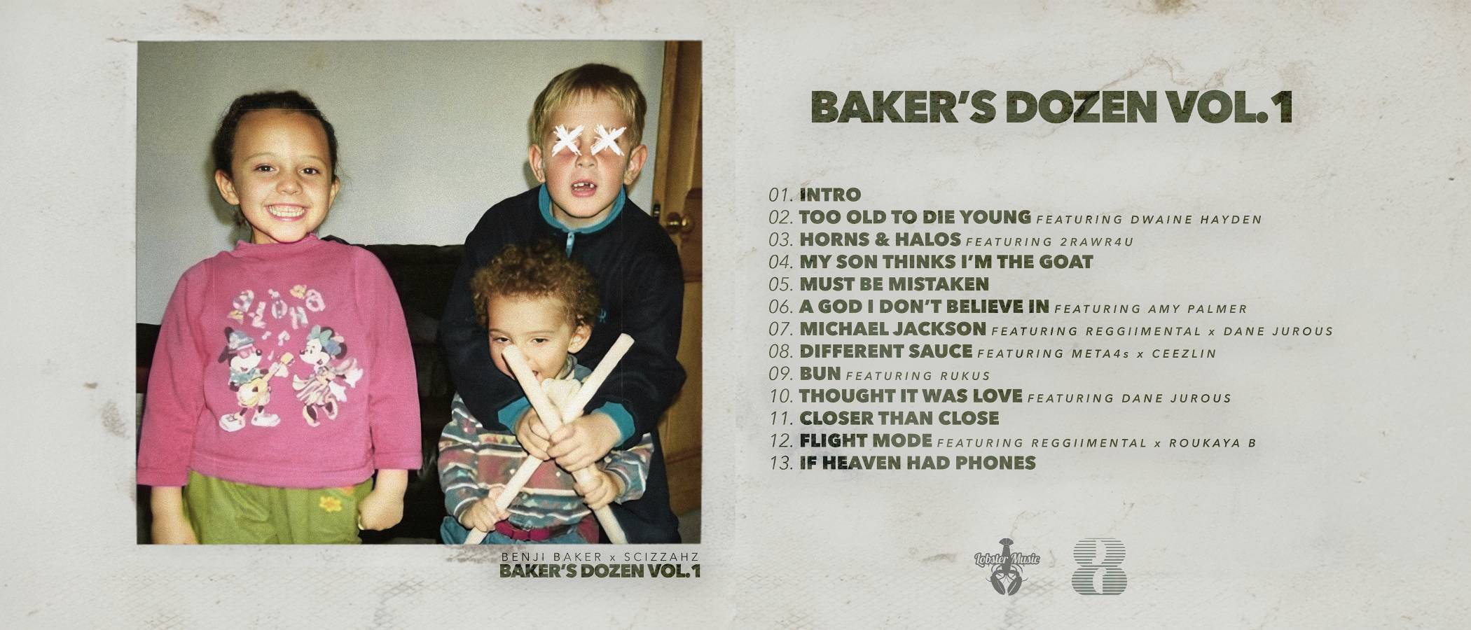 Benji Baker x Scizzahz - Baker's Dozen Vol.1 - elasticStage