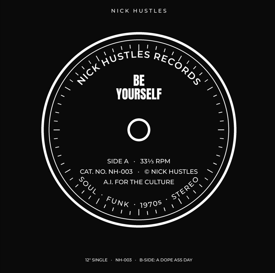 Be Yourself vinyl cover