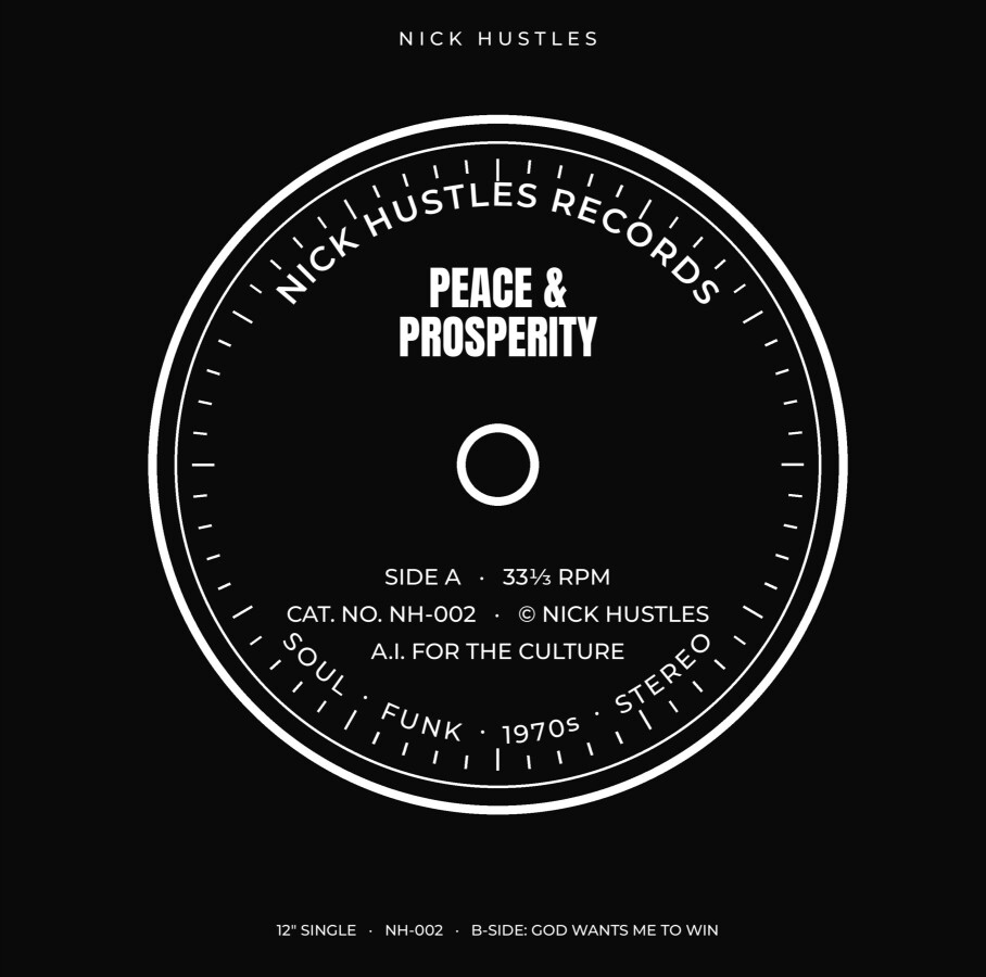 Peace & Prosperity vinyl cover